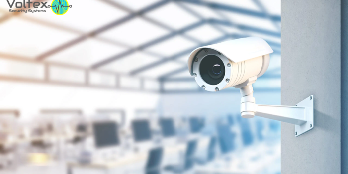 commercial surveillance camera installation