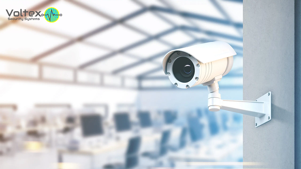 commercial surveillance camera installation