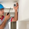 commercial surveillance camera installation