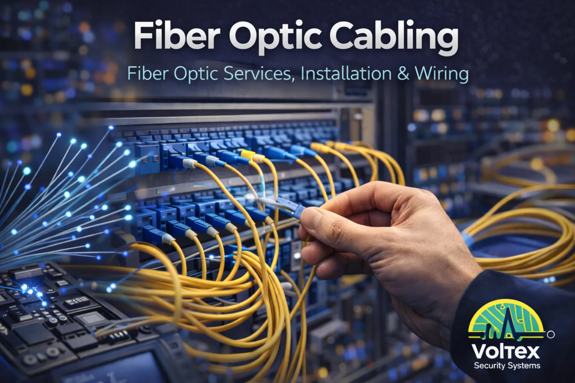 Fiber Optic Cabling, Design and installation, Maintenance Services