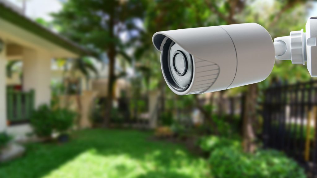 home surveillance camera installation